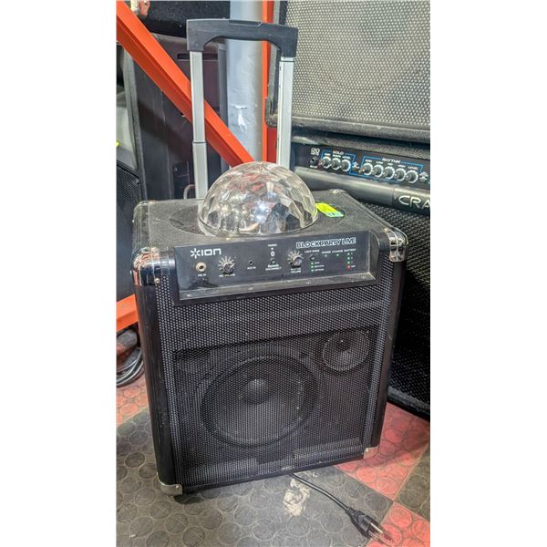 ION BLOCK PARTY KARAOKE MACHINE