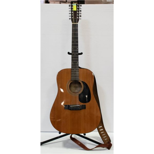 ANJO 12 STRING ACOUSTIC GUITAR