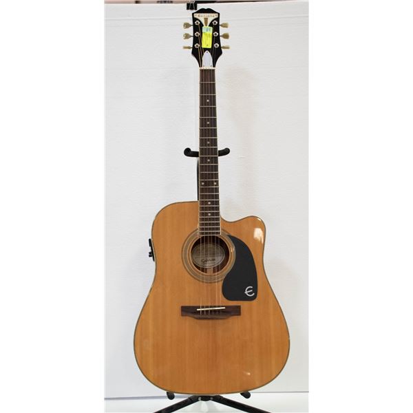EPIPHONE SINGLE CUTAWAY ACOUSTIC GUITAR