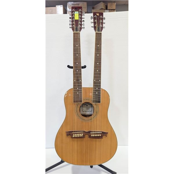 VS DOUBLE NECK ACOUSTIC GUITAR