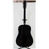 Image 4 : FENDER CD60 ACOUSTIC GUITAR BLACK