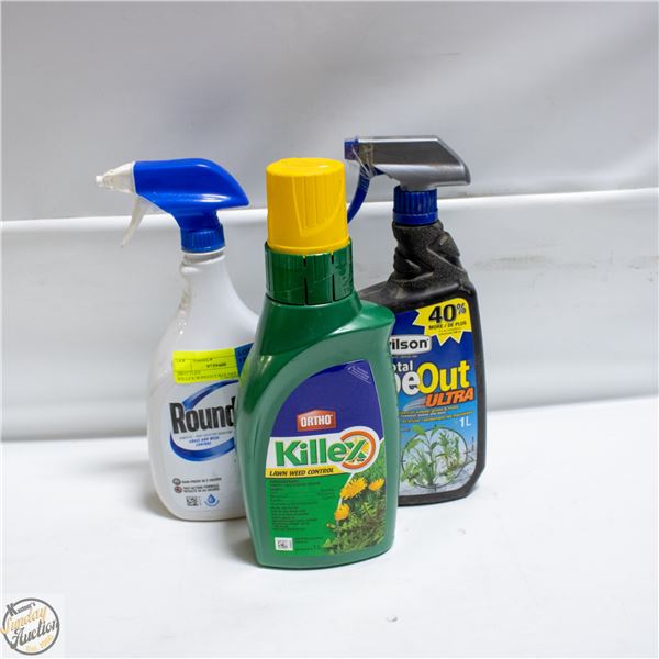 3BOTTLES KILLEX/WIPEOUT/ROUNDUP 3L