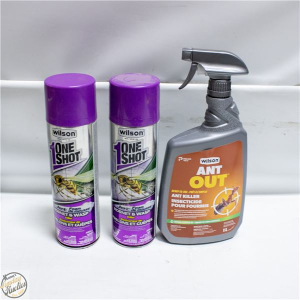 1L ANTOUT/ 2CANS HORNET SPRAY 450G EA