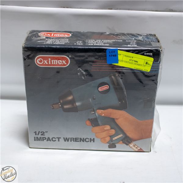 SEALED VINTAGE OXIMEX 1/2"