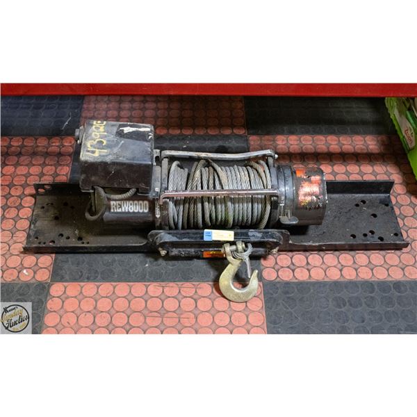 8000LB ELECTRIC RECOVERY WINCH REW8000
