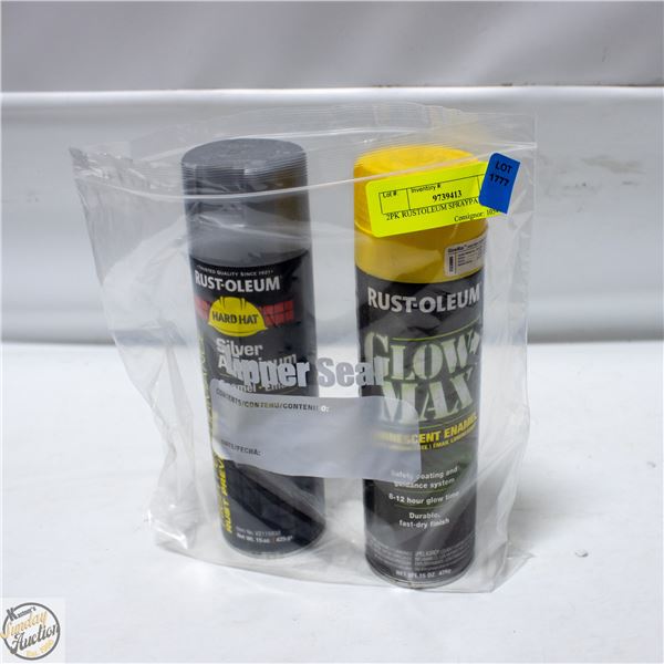 2PK RUSTOLEUM SPRAYPAINT
