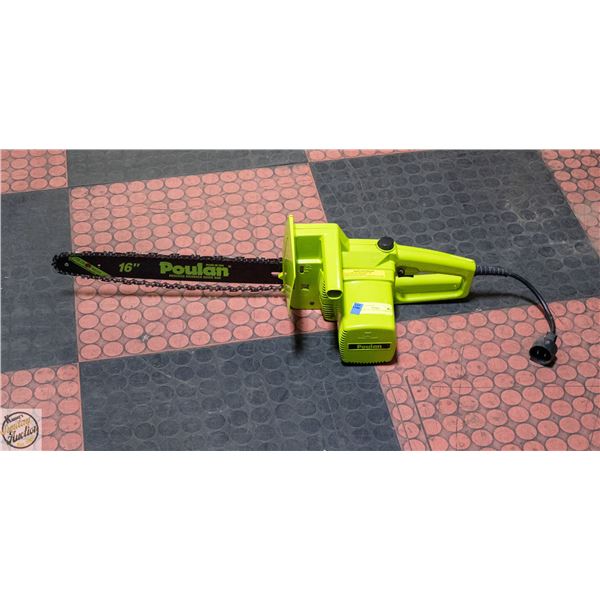 POULAN 16" ELECTRIC CHAINSAW
