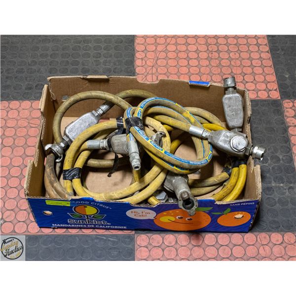 FLAT OF ASSORTED EXTRA PRESSURE HOSE
