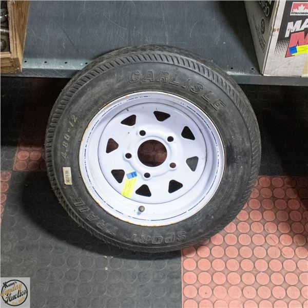 NEW TRAILER WHEEL 4.80X12
