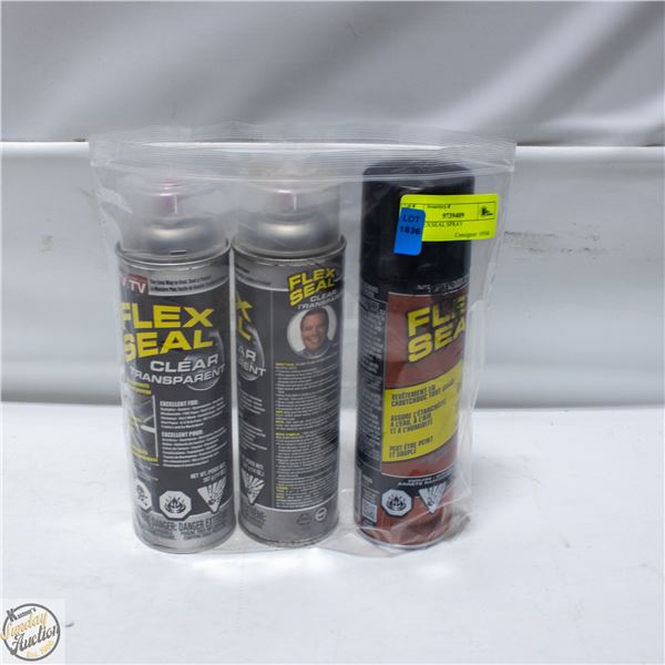 3PK FLEXSEAL SPRAY