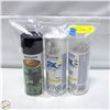 Image 1 : 3PK RUSTOLEUM SPRAY PAINT