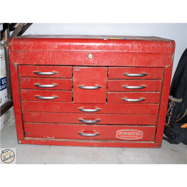 PROTO TOOL BOX 10 DRAWERS WITH TRAY