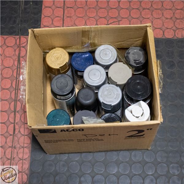 LOT OF SPRAY PAINT