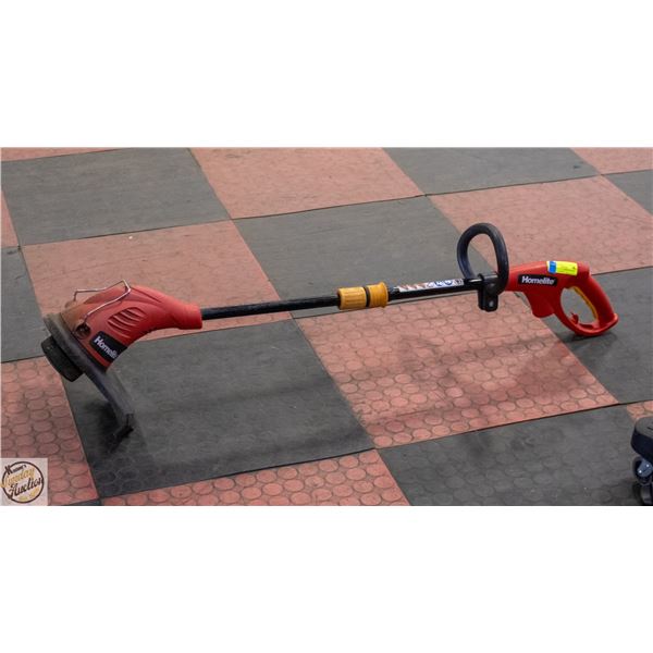 HOMELITE 13" 4 AMP STRAIGHT ELECTRIC STRING