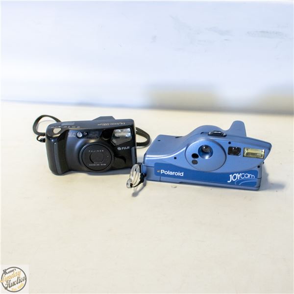 LOT OF 2 CAMERAS POLAROID & FUJI