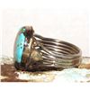 Image 6 : Vintage Navajo Royston Turquoise Men Ring Sz 13 Sterling Silver