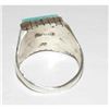 Image 3 : Navajo Ray Jack Turquoise Men Ring Size 10.5 Native Signed