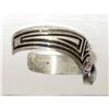 Image 6 : Navajo Sterling Silver Mystic Topaz Native American Cuff Bracelet C. Johnson