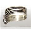Image 8 : Navajo Sterling Silver Mystic Topaz Native American Cuff Bracelet C. Johnson