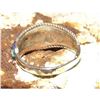 Image 3 : Zuni Turquoise Opal Inlay Ring Sz 8 Sterling Silver D. Luna