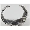 Image 3 : Vintage Taxco Mexico Fish Cuff Bracelet Sterling Silver - TM-90 Mexico, 62.5g