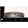Image 4 : San Ildelfonso Sterling Hair Barrette Gemstones Native American G. Trujillo
