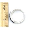 Image 3 : Navajo Inlay Ring Size 6 Sterling Silver Calvin Begay Signed