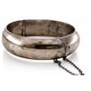 Image 4 : Vintage Taxco Mexico Modernist Sterling Silver Bangle Bracelet by AEM Studio