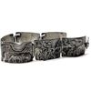 Image 4 : Vintage Navajo Sterling Silver Storyteller Panel Bracelet J. Livingston Signed