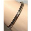 Image 4 : Old Pawn Navajo Carinated Stacker Cuff Bracelet Ingot Sterling Silver