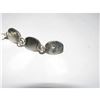 Image 4 : Navajo Sterling Silver Pink Conch Shell Dangle Earrings Sterling Silver T Long