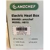 Image 4 : NEW AMZCHEF ELECTRIC HEATED LUNCH BOX COMES WITH HEAT BOX, DIVIDER, CHARGER, INSULATED CARRY BAG AND