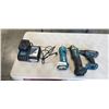 Image 3 : MAKITA POWER TOOLS , INCLUDING CUT OUT TOOLS, GRINDER, DRILL CHARGER AND BATTERY