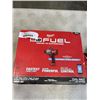 Image 2 : BRAND NEW MILWAUKEE 7/16" HEX UTILITY HIGH TORQUE IMPACT WRENCH AND BATTERY CHARGER