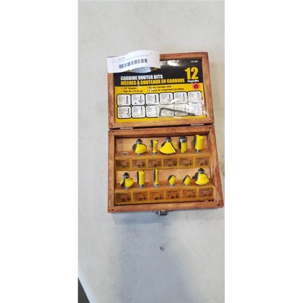 WORKFORCE CARBIDE ROUTER BIT SET