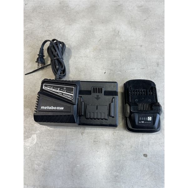 METABOL18V BATTERY W/ CHARGER