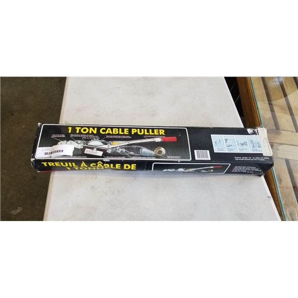 1 TON CABLE PULLER