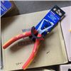 Image 5 : NEW WESTWARD HAND TOOLS 6 DOUBLE X HOSE GRIP PLIERS, 6 ORANGE ADJUSTABLE WIRE STRIPPERS, 12 BLUE ADJ