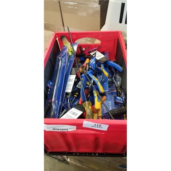 CRATE OF ASSORTED NEW WESTWARD HAND TOOLS