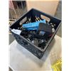 Image 5 : 3 CRATES OF ASSORTED TOOLS, BATTERY CHARGERS, ETC
