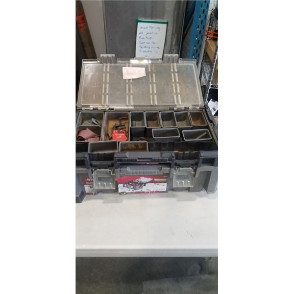HUSKY TOOLBOX AND ASSORTED CONTENTS