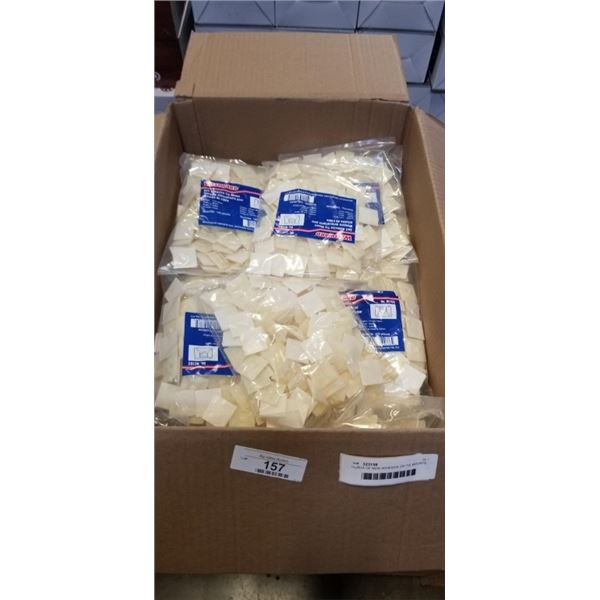 BOX OF NEW ADHESIVE ZIP TIE MOUNTS