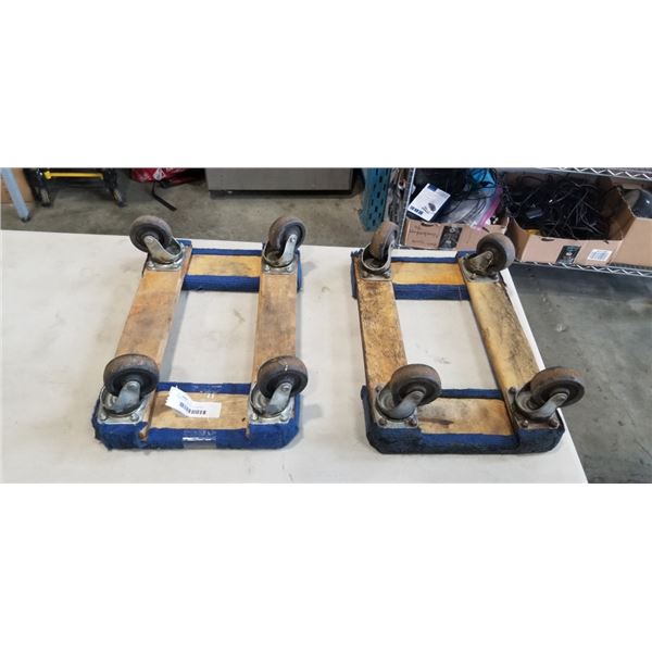 2 SMALL FLAT DOLLY'S 12X18 INCH