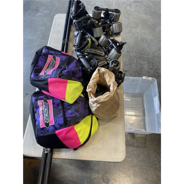 YAKIMA  KAYAK/PADDLE BOARD RACK W/ STORAGE BAGS