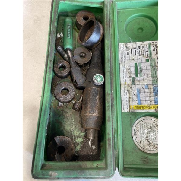GREENLEE HYDRAULIC PUNCH DRIVER