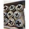 Image 3 : TRAY OF THREADING DIES