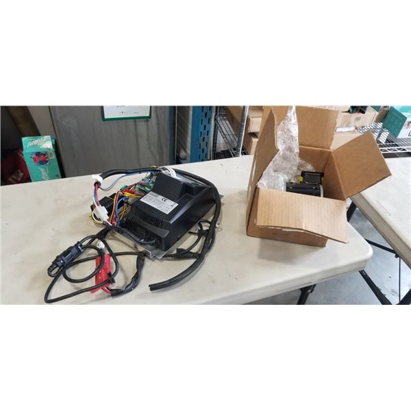 NEW ELECTRIC MOTOR AND SMART BATTERY CHARGER