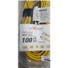 Image 2 : HEAVY DUTY 100 FOOT EXTENSION 3 OUTLET EXTENSION CORD. 12AWG/3C
