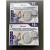 Image 1 : 2 - 2 PACKS OF KIDDE HARDWIRED SMOKE AND CARBON MONOXIDE ALARMS