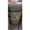 Image 2 : SET OF 4 CONTINENTAL VAN CONTACT A/S M+S 235/65/R16 TIRES, GOOD USEABLE TIRES, SEE PICTURES FOR TREA